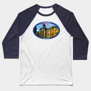 Whitby Canada Travel Baseball T-Shirt